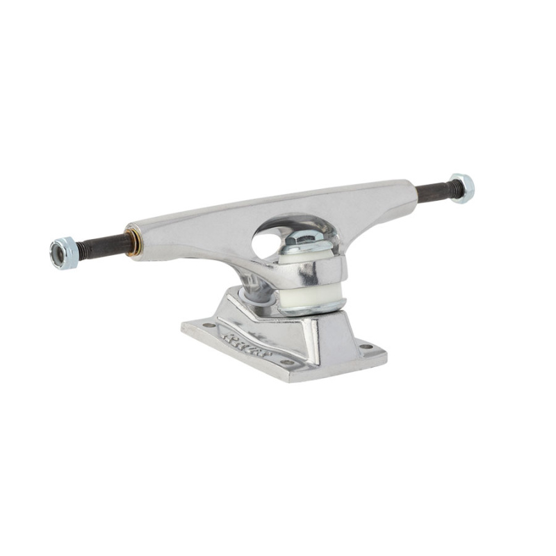Krux Trucks |  8.25" DLK K5 Polished Silver Standard Skateboard Trucks (Set of 2) - Image 2