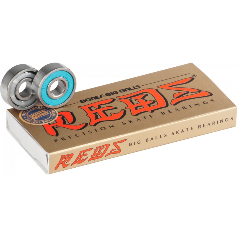 Bones® | BIG BALLS™ REDS® Skateboard Bearings 8 pack