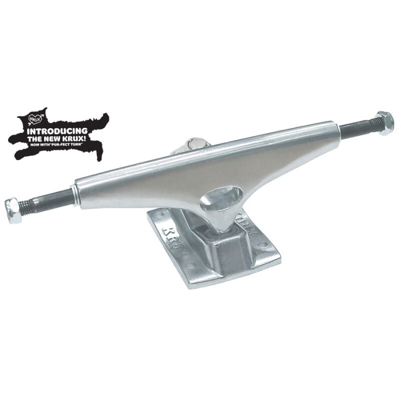 K5 Polished Silver Standard Krux Skateboard Trucks (Set of 2)