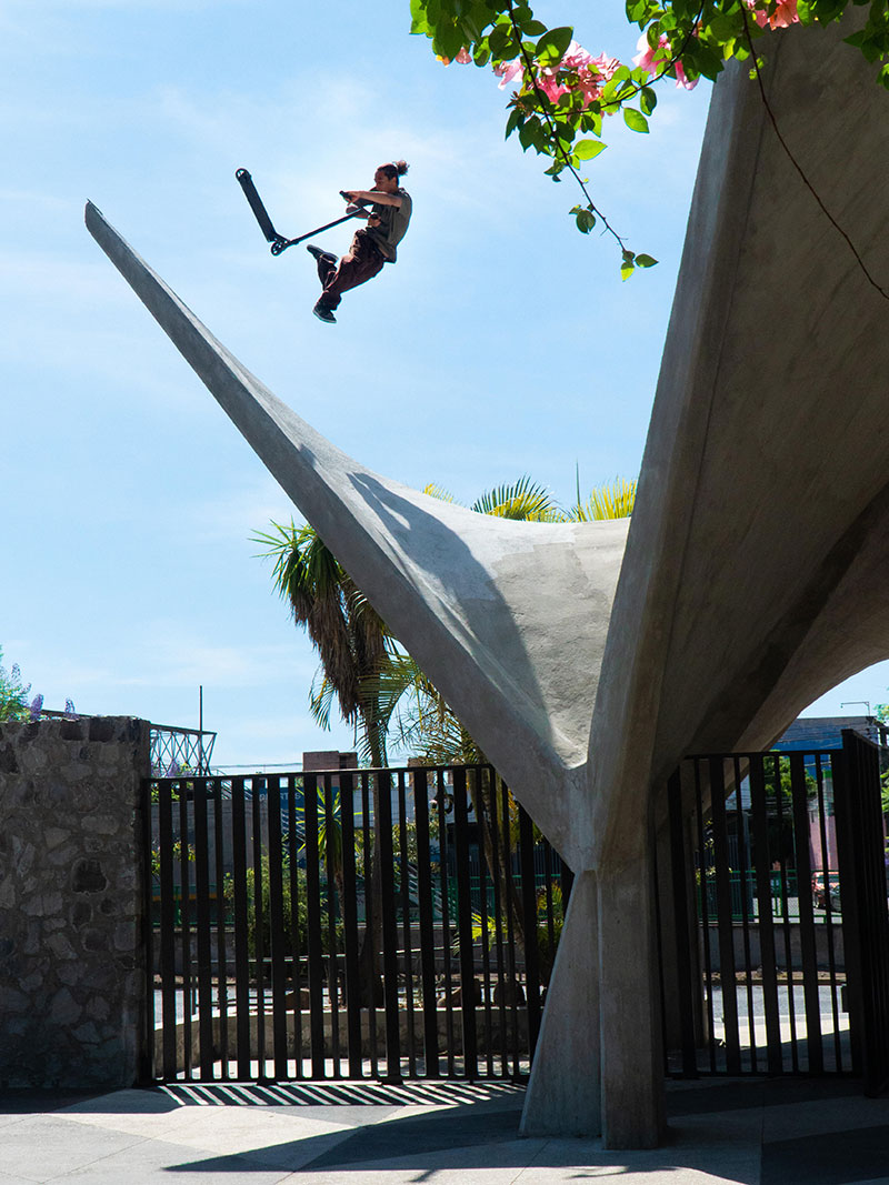 Huge Air on Scooter