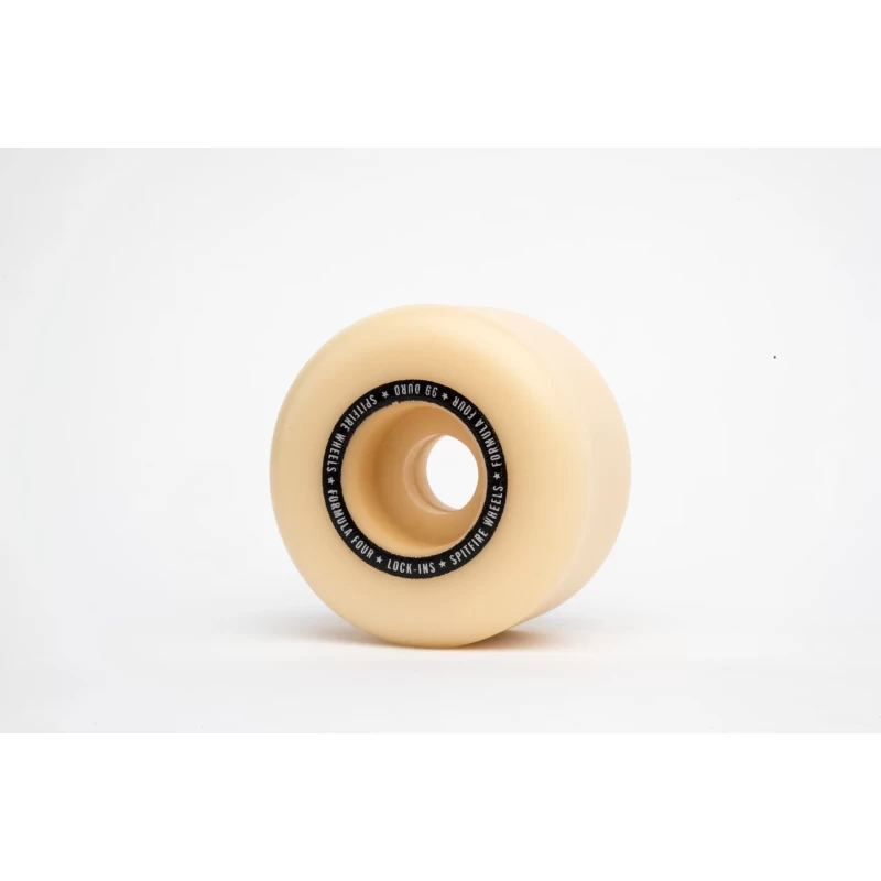Spitfire Formula Four 101D Lock Ins Skateboard Wheels, Natural (Set of 4) - Image 5