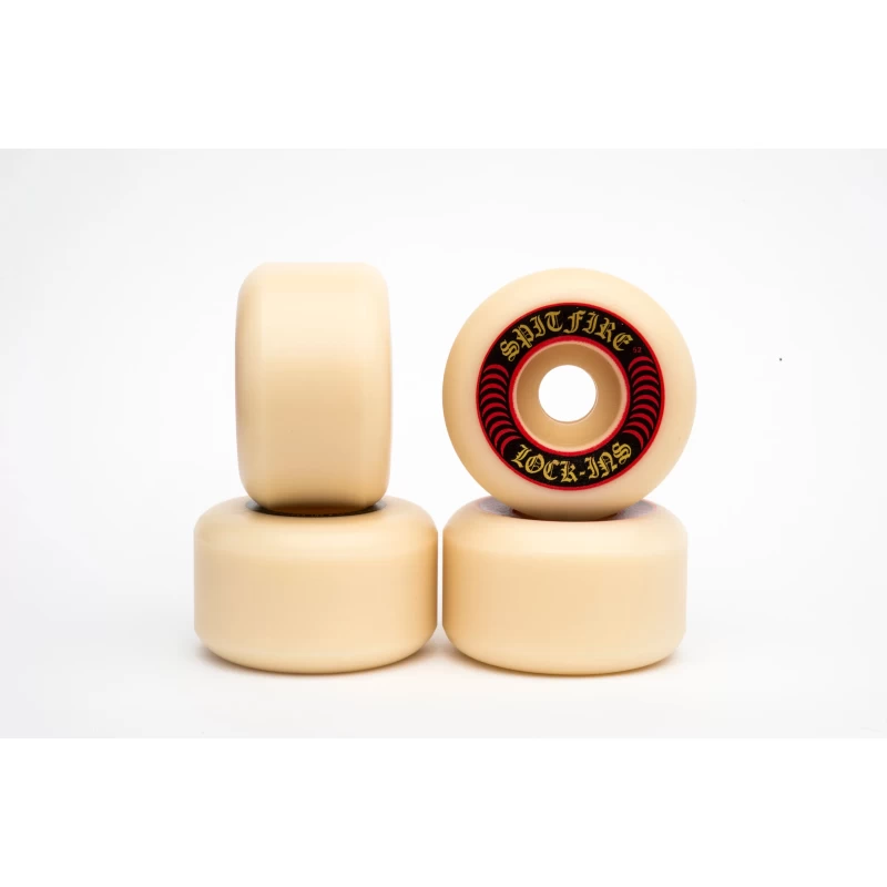 Spitfire Formula Four 101D Lock Ins Skateboard Wheels, Natural (Set of 4) - Image 6