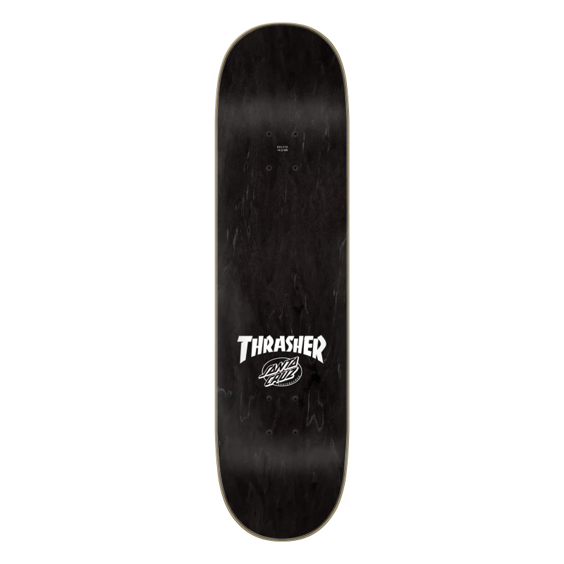 8.0" Santa Cruz Skateboards- Thrasher Screaming Flame Logo DECK - Image 2