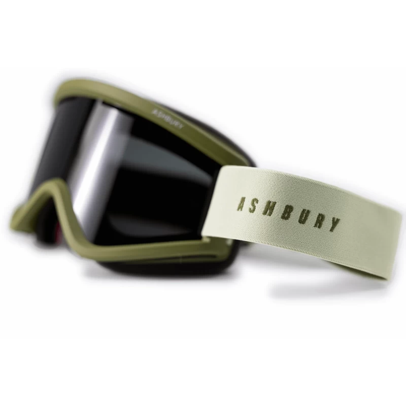 Ashbury Eyewear Snowboard and Ski Goggle- Blackbird Canvas, Dark Smoke - Image 2