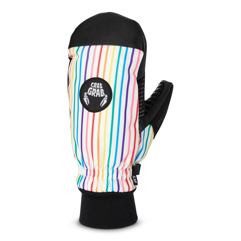 Crab Grab- Slap Mitt, Rainbow Stripes