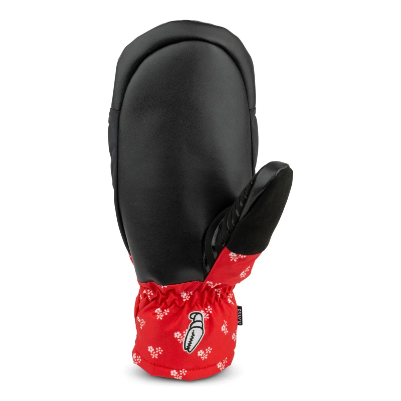Crab Grab- Punch Mitt, Little Flowers Red - Image 3