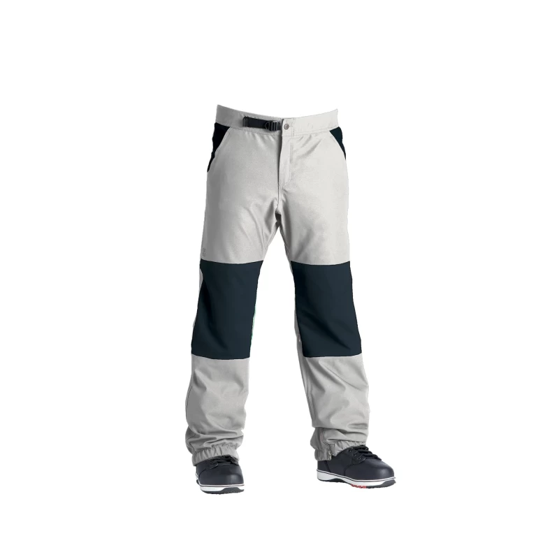Airblaster | Men's Elastic Boss Snowboard and Ski Pant- Bone, Large