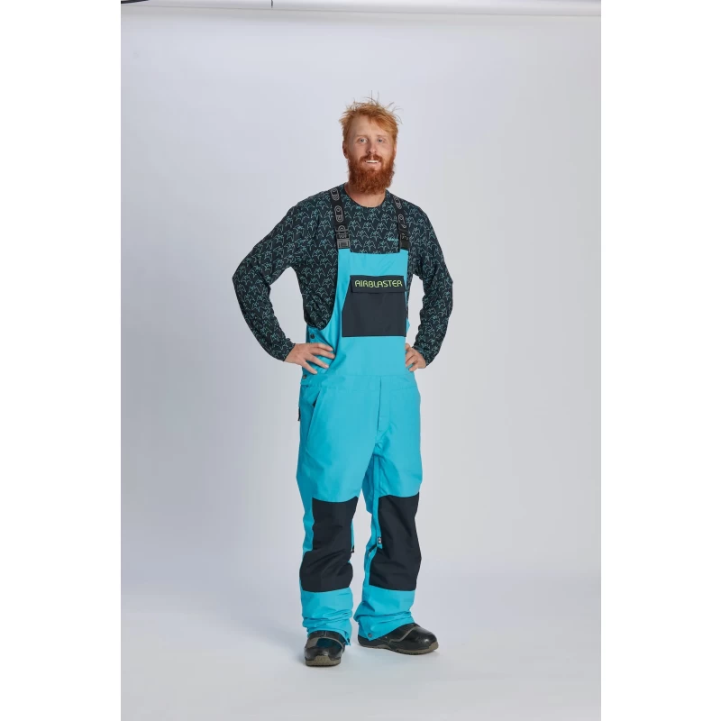 Airblaster | Men's Freedom Bib Snowboard and Ski Pant- Goat, Mens XL - Image 2
