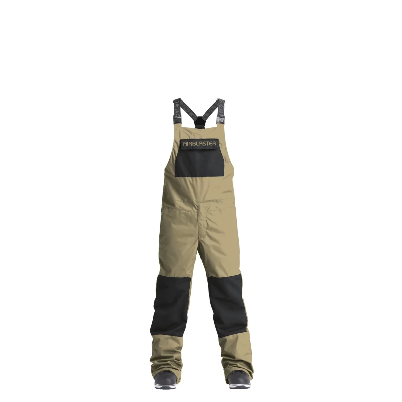 Airblaster | Men's Freedom Bib Snowboard and Ski Pant- Goat, Mens XL