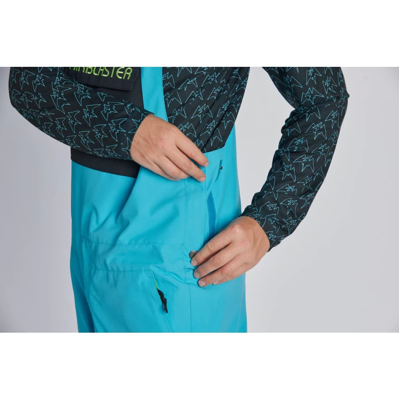 Airblaster | Men's Freedom Bib Snowboard and Ski Pant- Goat, Mens XL - Image 5