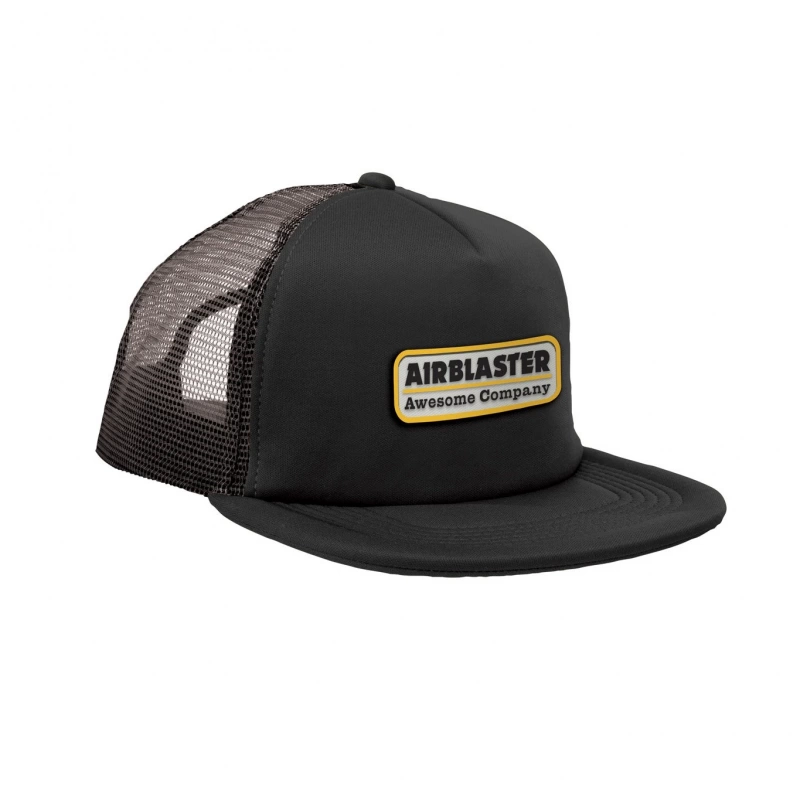 Airblaster Gas Station Trucker Trucker Hat- Black
