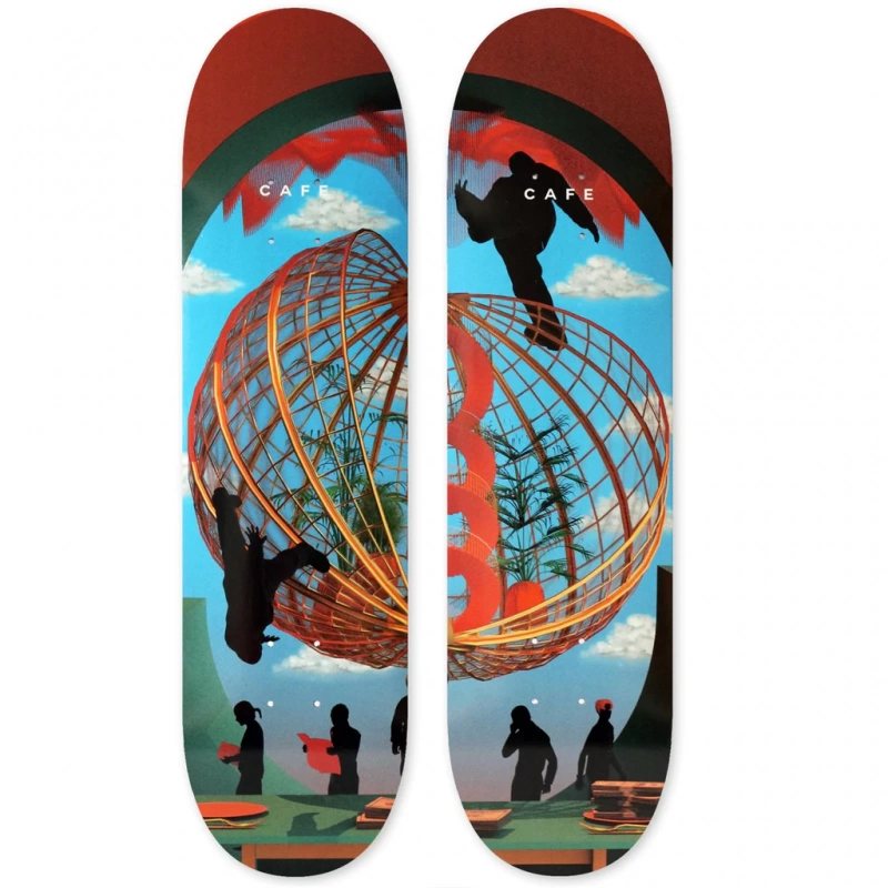 Cafe Skateboards | Monopoly One and Two, Multi-Set 8.125" & 8.25" - Image 4